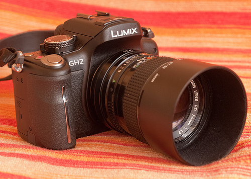 Panasonic DMC-GH2 + Canon nFD 50mm f1.2