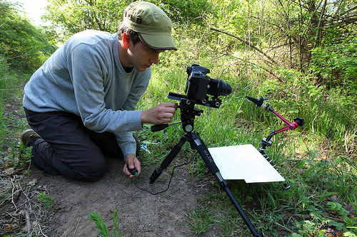 field stacking setup